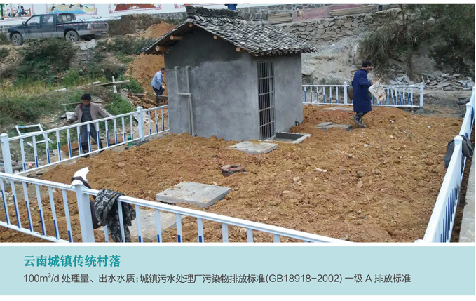 云南筑泓环保100方城镇污水处理设备