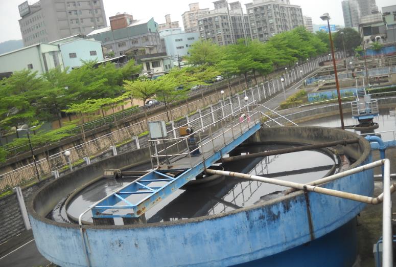 土城工业区污水处理厂厂区简介污泥浓缩池